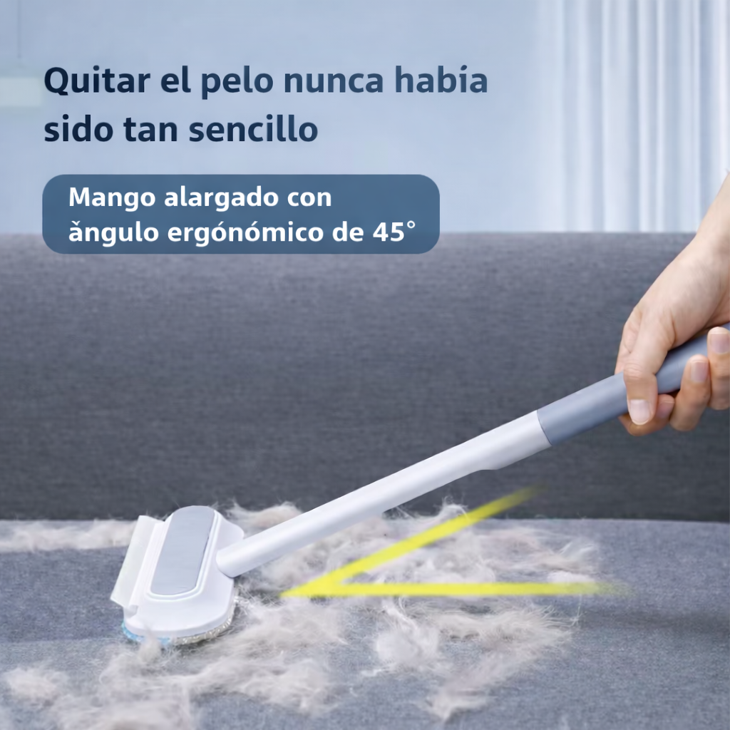 Cepillo Quitapelos para Mascotas | Elimina Pelo de Sofás, Ropa y Alfombras sin Esfuerzo